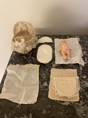 Poupon berceau avec - avec, linge
