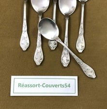 1 cuillère à glace BOULENGER modèle CACAO décor ART NOUVEAU métal argenté 13,5cm