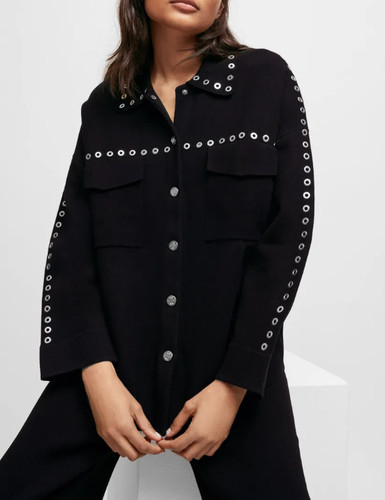 Maje women black - women's, wool