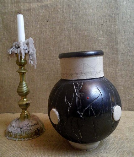 Gros vase ceramique raku