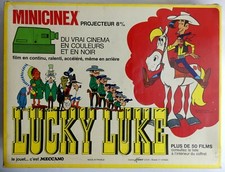 RARE MINICINEX projecteur 8 mm Meccano Kenner France 4316 LUCKY LUKE 