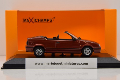 Renault cabriolet 1991 red - cabriolet,