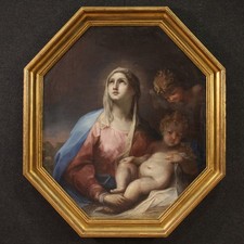Ancien Vierge avec Enfant