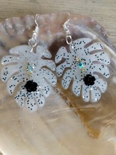 Boucles D'oreilles En Résine Epoxy