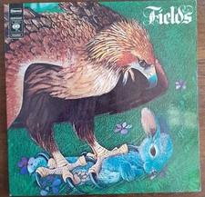 RARE LP  FIELDS (K. Crimson/Rare Bird) Gatefold Synthe Prog Rock CBS