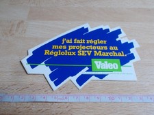 Autocollant SEV MARCHAL - VALEO