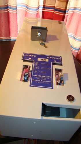 Napkin tampon vending - vending, machine
