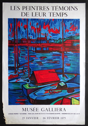 Kischka affiche orig 1975 - kischka,
