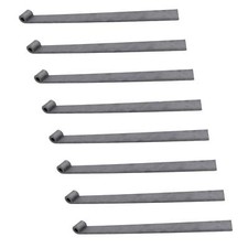 Charnière de sangle de hayon de remorque auto-couleur 12,5 mm à souder sur 46...