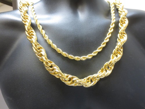 Collier chaîne corde - collier,