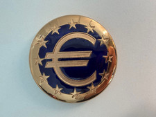 Médaille presse papier euro