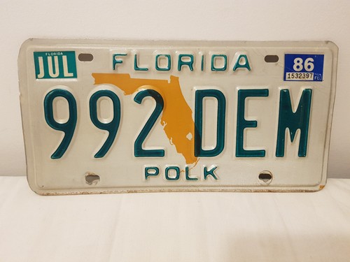 Plaque immatriculation usa - plaque,