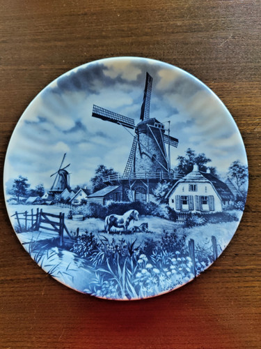 Delft ancien plat - delft,