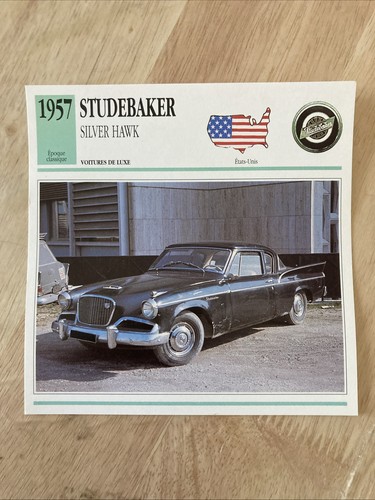 Studebaker silver hawk - studebaker,