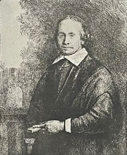 Rembrandt van Rijn Jan Antonides van der Linden héliogravure Circa 1850