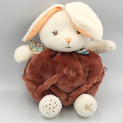 Doudou lapin plume blanc