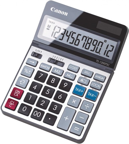 Calculatrice canon 1200tsc - calculatrice, ts-1200tsc