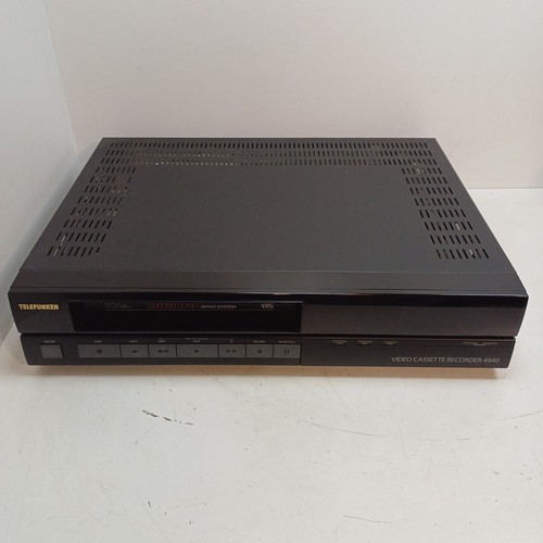 Telefunken 4940 video recorder - telefunken, video-recorder