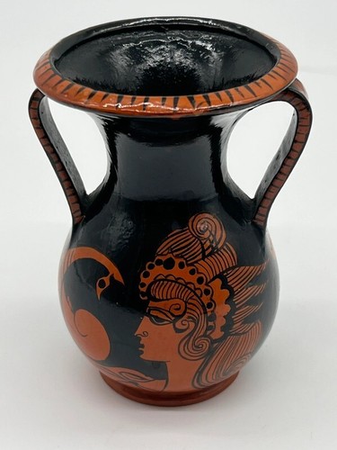 Vase amphore figures rouges - vase, à