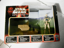 Star Wars figurine 10cm Episode 1 Armoured Scout Tank &Battle Droid 1999