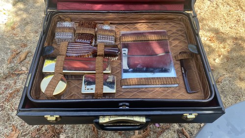 Vintage gamet french - vintage, leather