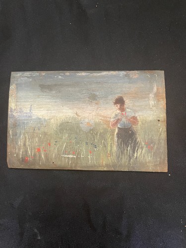 Tableau ancien miniature