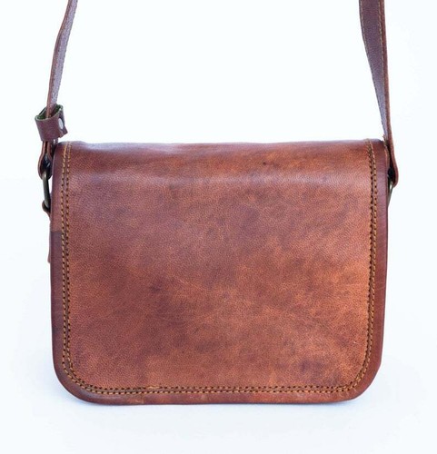 Sac bandoulière cuir - bandoulière, en
