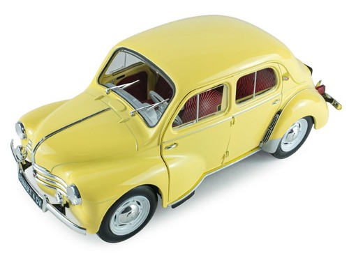 Solido renault 4cv 1961 jaune - renault,