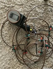 GARDENA:SYSTÈME D’ARROSAGE AUTOMATIQUE COMPLET AVEC PROGRAMMATEUR, TUYAU & BUSES