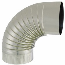 Coude à 90° Ø153mm - ISOTIP