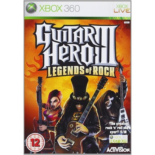 Jeu xbox 360 guitar hero - guitar,