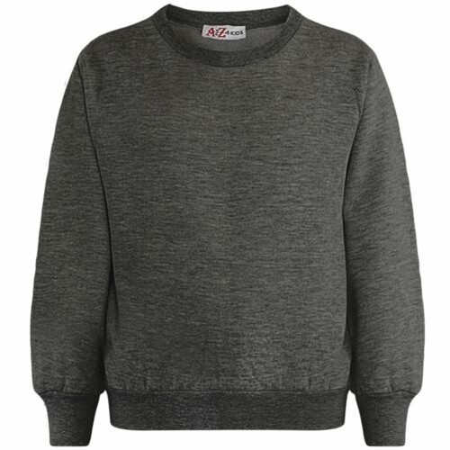 Pull uni charbon pour - en,