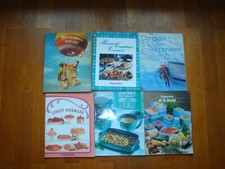 Lot de 6 livres tupperware - (