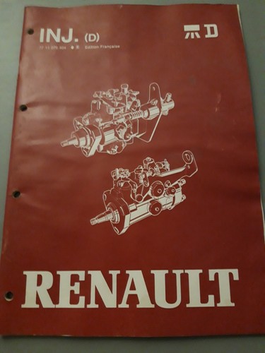 Manuel reparation injection - reparation,