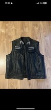 Sons anarchy leather - leather, vest