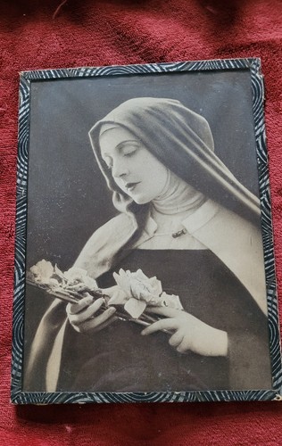 Ancien cadre sous - ancien, verre