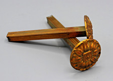 2 GONDS A RIDEAU DECOR FLORAL