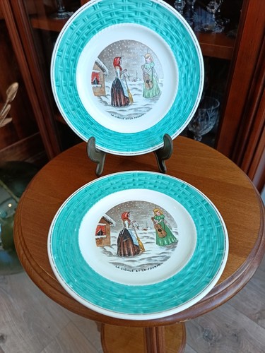 Assiette parlante les fables