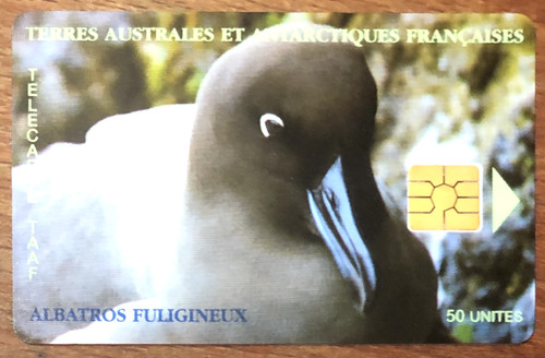Taaf albatros télécarte réf - taaf,