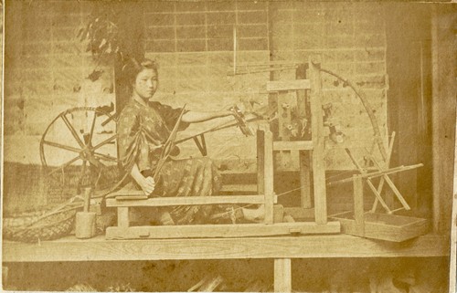 Japon 1870 jeune femme - 1870,