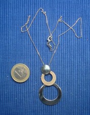 B25 Collier Pendentif Argent