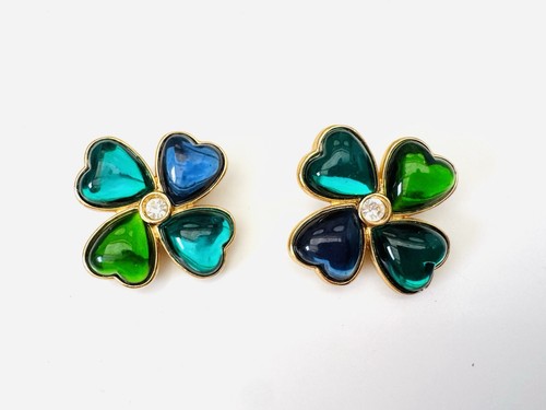 Boucles oreilles trèfle - boucles,