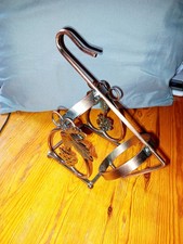 Support bouteille grappe de vigne