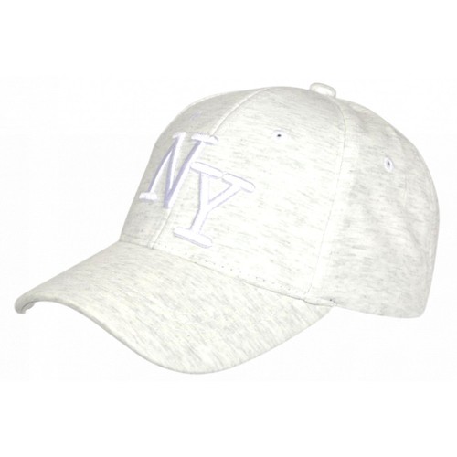 Casquette gris clair chiné - casquette,