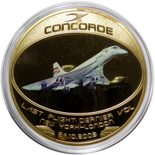 Médaille Concorde Dernier Vol