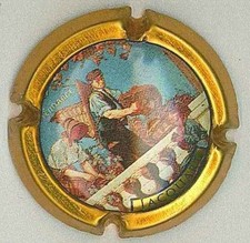 JACQUART n° 11 La vendange Lambert 2024 page 260 cercle bleu foncé, grand dessin