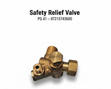 Buderus/Bosch Safety Relief Valve PG 41 87215743600