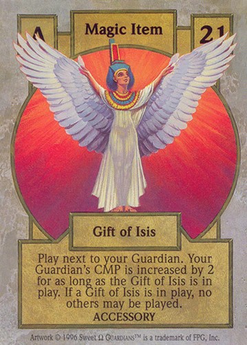 Gift isis guardians ccg tcg - gift,
