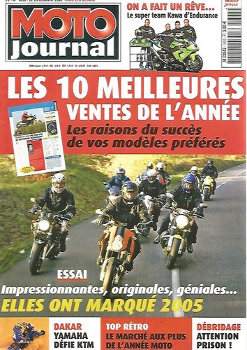 Moto journal 1693 buell - n°1693,