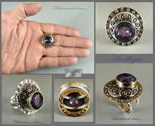 BELLE Bague en Argent 925 et